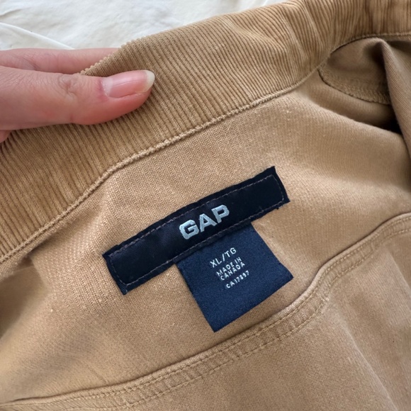 VINTAGE Gap corduroy tan button up jacket - Picture 8 of 8